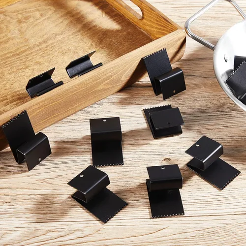 Vista 7 de Dunzy Clips para ventana de huracán, para madera contrachapada de 1/2 pulgada de grosor, acero al carbono, para protección de ventanas de madera