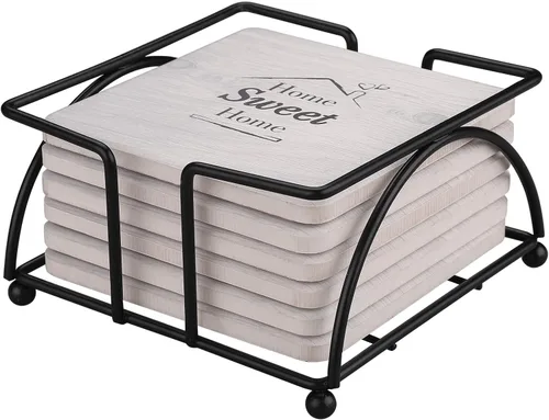 Vista 4 de Regalos de Elefante Blanco para Adultos, Divertidos Posavasos de Secret Santa con Soporte, Rellenos de Calcetín de Navidad para Hombres y Mujeres
