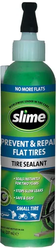 Vista 14 de Slime 10206 - Sellador de reparación de pinchazos de neumáticos planos, evita y repara, todos los neumáticos sin cámara fuera de carretera,