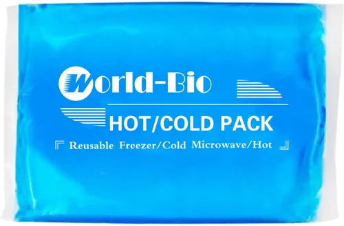 Vista 12 de Paquetes de hielo flexibles y suaves para lesiones – Paquete frío reutilizable para congelador, terapia de compresa fría y caliente, almohadilla