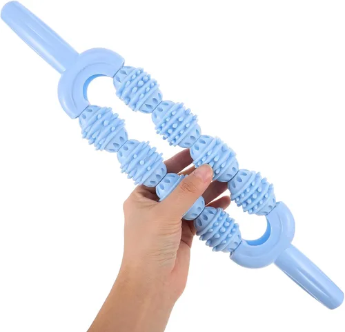 Vista 6 de Athlete Massage Roller for Calves: Handheld Leg Massager Muscle Recovery - Soft Roller for Leg Muscles - Running Massage Stick