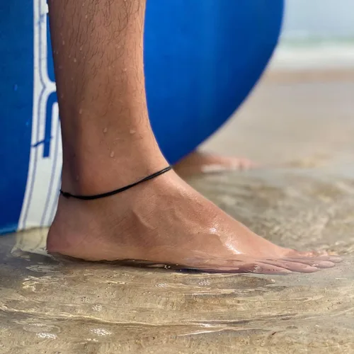 Vista 20 de Tobillera de cordón para hombres, mujeres, adolescentes y adultos, unisex, pulsera de tobillo para surfistas, playa, tobilleras, impermeables