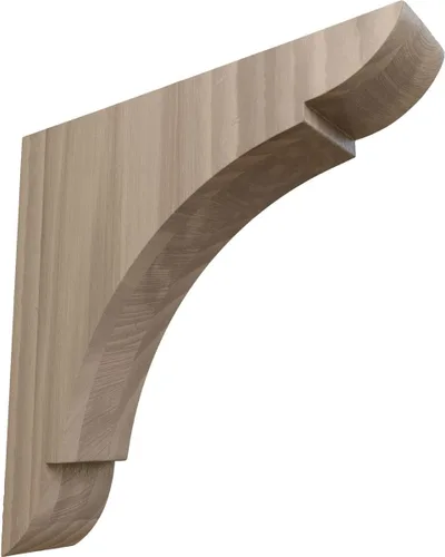 Vista 21 de Ekena Millwork - Soporte de madera Madera de caucho.