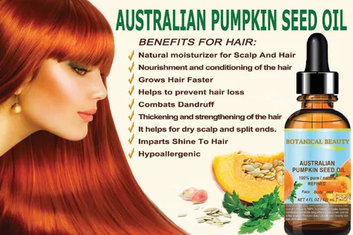 Vista 6 de Aceite de semilla de calabaza australiano 100% puro natural refinado aceite portador prensado en frío 1 fl oz.- 1.0 fl oz. para cara, piel, cabello