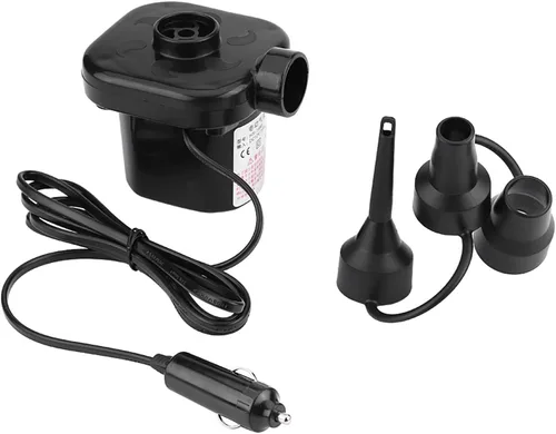 Vista 3 de Cama inflable para coche, asiento trasero, colchón de aire para descanso, sueño, viajes, campamento (negro)