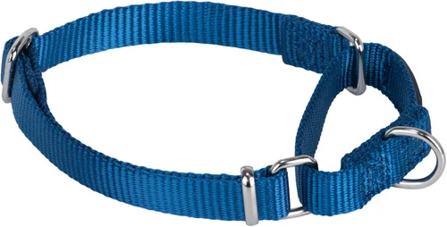 Vista 43 de Hyhug Collar Martingale para perros pequeños, color verde, resistente a prueba de escape, nailon duradero, sin hebilla, ideal para entrenamiento
