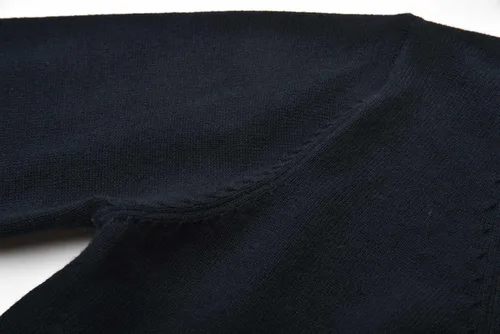 Vista 4 de SMINLING Pinker - Suéter de algodón suave con cuello en V para niños, uniforme escolar