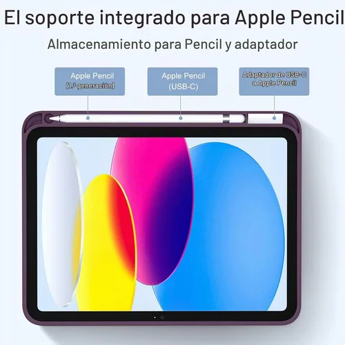 Vista 4 de Akkerds Compatible con iPad (A16) Funda de 11ª Generación de 11 Pulgadas 2025, para Funda de iPad de 10ª Generación de 10.9 Pulgadas 2022