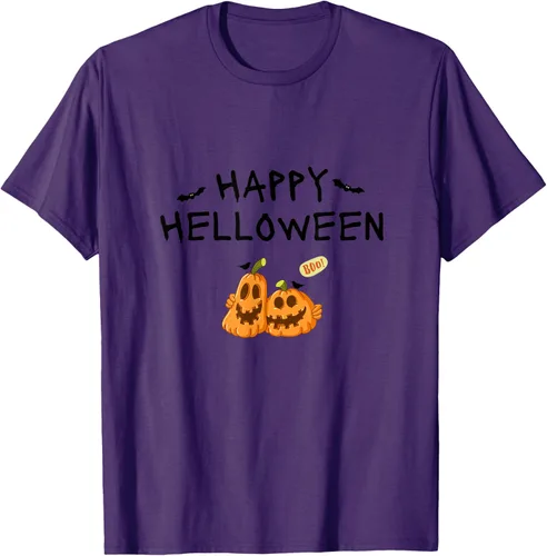 Vista 19 de Camiseta Helloween, Blanco