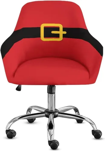 Vista 22 de Funda de asiento para silla de oficina, diseño de muñeco de nieve, con reposabrazos, reutilizable, moderna, con parte inferior elástica, fácil