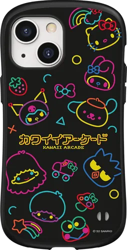 Vista 3 de iFace Kuromi & Baku Bead Strap + Funda de primera clase para iPhone 14 Plus, Poliuretano termoplástico