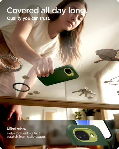 Vista 5 de Spigen Nano Pop MagFit - Carcasa para Pixel 10a, color verde AVO