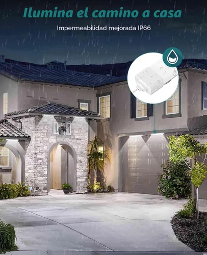 Vista 4 de WNSNOU Lámpara de Tubo LED con Enchufe, Luz Utilitaria de Tienda de 1.4 pies, 1800 LM, 5000 K, Luz de Gabinete Enlazable para Garaje, Cocina, Baño