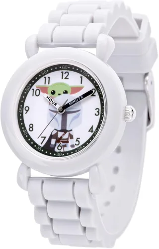 Vista 11 de Star Wars The Mandalorian - Reloj analógico de cuarzo con correa de silicona para niños