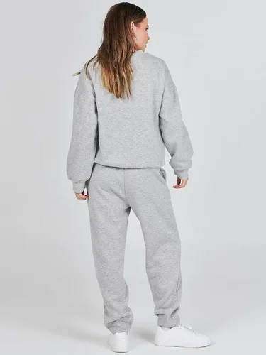 Vista 5 de Prinbara Conjunto de 2 piezas para mujer, de manga larga, cuello redondo, sin botones, pantalones deportivos