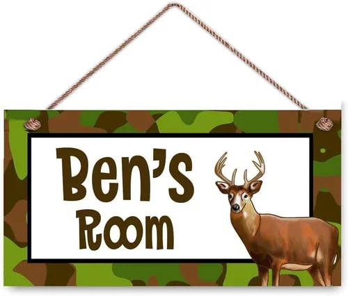 Vista 16 de Letrero de puerta de perezoso floral con nombre personalizado, flores, dormitorio, cuarto de bebé, placa de madera colgante, decoración de pared