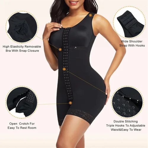 Vista 6 de Fajas Reductoras y Moldeadoras - Trajes de cuerpo completo para Fajas Colombianas Postparto Faja Faja Faja Colombianas Entrenador de cintura BBL