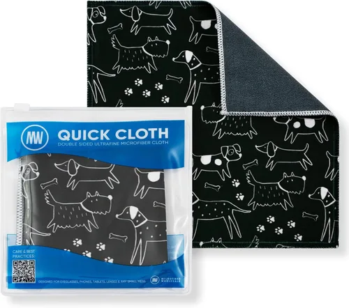 Vista 8 de Microfiber Wholesale Paños de limpieza rápida para gafas, 8 x 8, astrología, paquete de 1 con funda, limpiador de lentes de doble cara para lentes