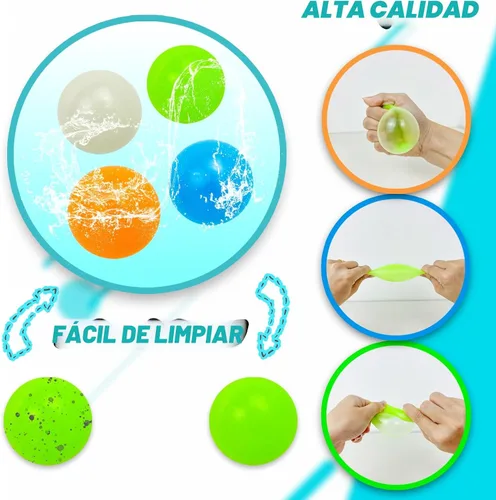 Vista 5 de Bolas adhesivas que brillan en la oscuridad que se adhieren al techo, bolas antiestrés para niños y adultos, bola adhesiva brillante, cosas geniales