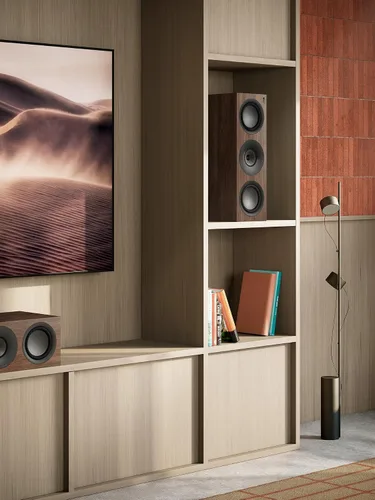 Vista 8 de KEF Q6 Meta - Altavoz pasivo de alta fidelidad con canal central de 3 vías Blanco
