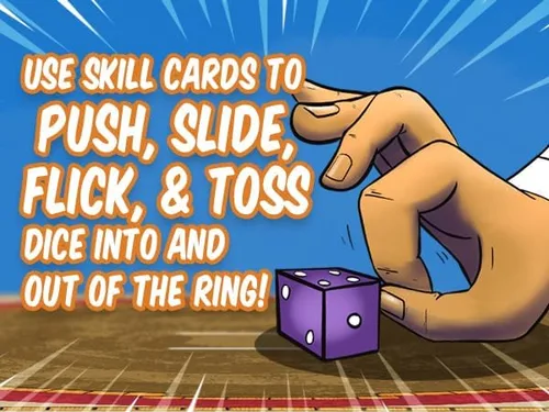 Vista 8 de Sumo Rumble, juego de batalla real de sumo basado en dados