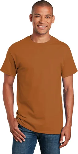 Vista 2 de Gildan Camiseta de ultra algodón, estilo G2000, paquete de 2, Texas Orange (paquete de 2), XXL, Texas Orange
