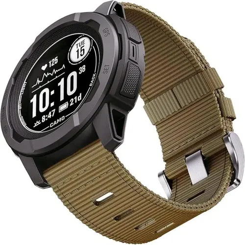 Vista 19 de Correa de repuesto para reloj Garmin Instinct Instinct 3 de 1.772 in, compatible con Garmin Instinct Solar, Tactical, Tide Esports, Sport Outdoor