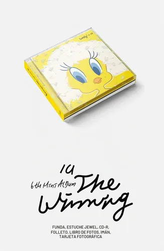 Vista 3 de IU [THE WINNING] 6º Mini álbum (SPECIAL Ver. +1ea Store Gift Photo Card) K-POP SELLADO