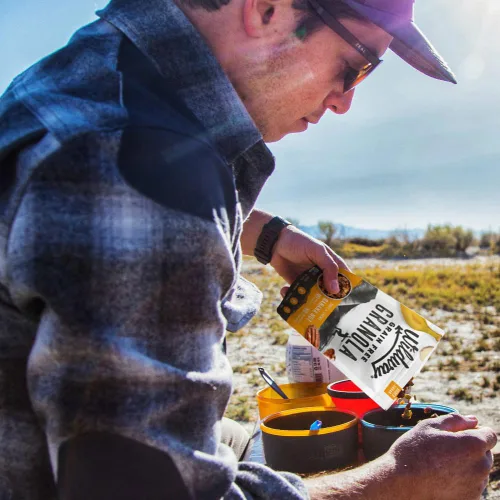 Vista 8 de Wildway Granola Keto con ingredientes orgánicos, manzana y canela, cereales sin granos, sin gluten, vegana, baja en carbohidratos y sin azúcar