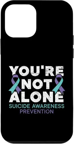 Vista 15 de Funda de concienciación para la prevención del suicidio de la depresión para iPhone 11 You're Not Alone
