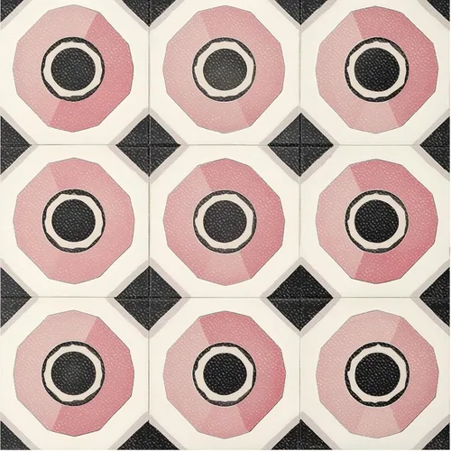 Vista 12 de HOMETITUTE - Azulejo de vinilo retro blanco y negro de 12 x 12 pulgadas