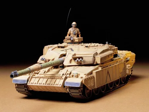 Vista 2 de Tamiya 1:35 Challenger de tanque de batalla principal británico 1