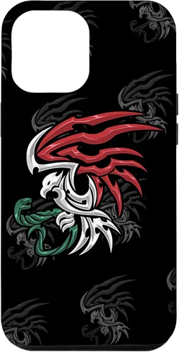 Vista 26 de Bandera de México - Funda estilo tribal del escudo de armas mexicano para iPhone 17