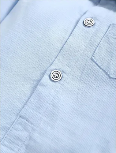 Vista 23 de Conjunto de chaleco para bebés y niños pequeños, camisa corta con corbatín y pantalones, trajes elegantes