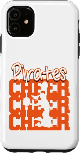 Vista 8 de Pirates Cheer Back to School Cheerleading Spirit O Case for iPhone 16