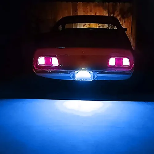 Vista 7 de KEVWR - Luz LED universal para matrícula, lámpara de marcha atrás, luces traseras para automóvil, remolque, UTV, ATV, camión, RV, barco, luces LED