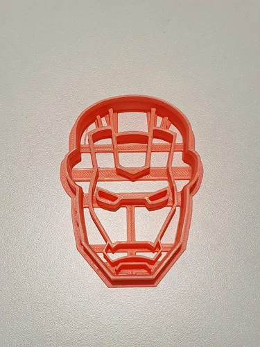 Vista 5 de Cortadores de galletas T3D, cortador de galletas Ironman, adecuado para pasteles, galletas y fondant, molde para galletas caseras