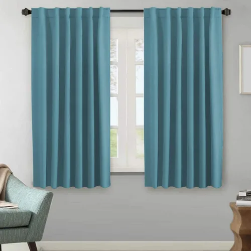 Vista 38 de H.VERSAILTEX Cortinas Opacas con Aislamiento Térmico, Paneles de Tratamiento de Ventanas que Oscurecen la Habitación, Cortinas Opacas para Sala