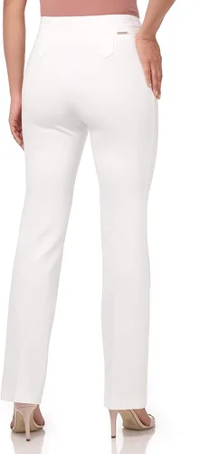 Vista 3 de Rekucci Secret Figure - Pantalón con corte de bota y cintura elástica para mujer, con control de abdomen