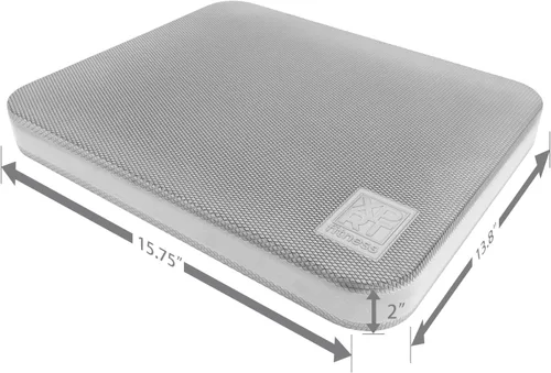 Vista 2 de XPRT Fitness Alfombrilla de ejercicio de espuma antideslizante con correa de yoga gratis