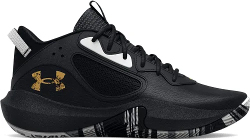 Vista 4 de Under Armour Tenis de baloncesto unisex para niños con bloqueo escolar 6