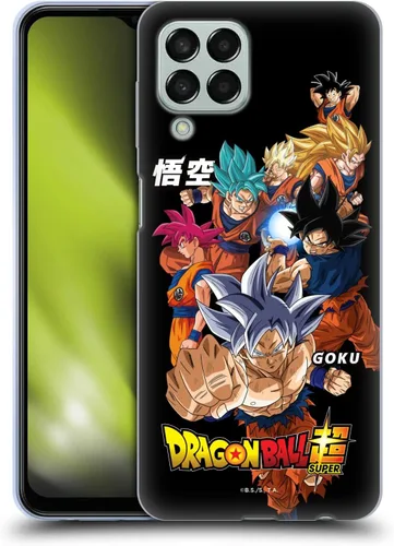 Vista 180 de Head Case Designs Funda de gel con licencia oficial de Dragon Ball Super Group Future Trunks Arc Characters [protección de grado militar] compatible