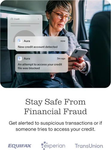Vista 4 de Aura Ultimate Online Safety Suite Internet Security & Identity Protection Software Antivirus, VPN, Password Manager, Dark Web Monitoring