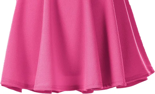 Vista 7 de Urban CoCo Women's Basic Versatile Stretchy Flared Casual Midi Skater Skirt