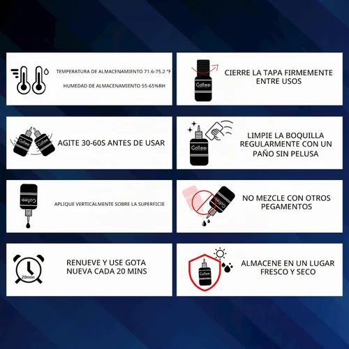 Vista 7 de Pegamento para extensiones de pestañas, pegamento de alta flexibilidad, 1 segundo, tiempo de secado/retención 6-8 semanas/(0.17 onzas líquidas/0.2