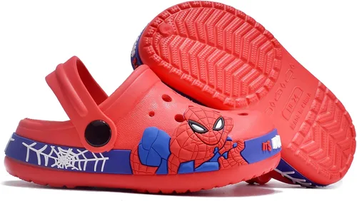 Vista 5 de viorwzde Zuecos para niños y niñas, bonitos dibujos animados, zapatos de jardín, sandalias de playa, sandalias de ducha antideslizantes para el agua