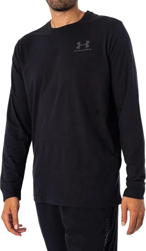 Vista 2 de Under Armour Sportstyle - Camiseta de manga larga para hombre, estilo deportivo, con estampado en el lado izquierdo del pecho