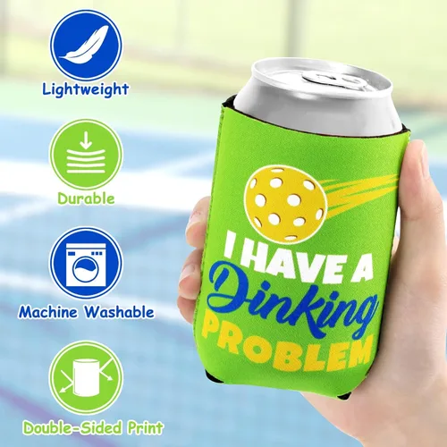 Vista 4 de CiyvoLyeen Accesorios de regalo de pickleball para mujeres y hombres, enfriadores para regalos de fiesta, suministros de decoración, amantes