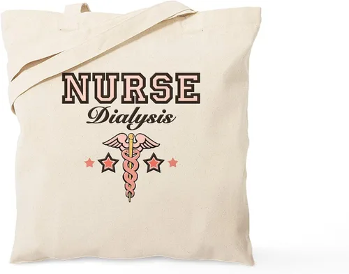 Vista 18 de CafePress Dialysisisabigpain - Bolsa de lona natural, bolsa de compras de tela, Caqui
