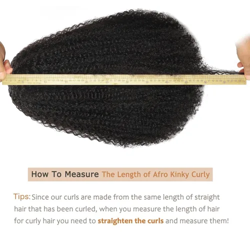 Vista 3 de beauty youth Cola de caballo de cabello humano Afro Puff con cordón para mujeres negras Extensiones de cola de caballo rizadas cortas de 8